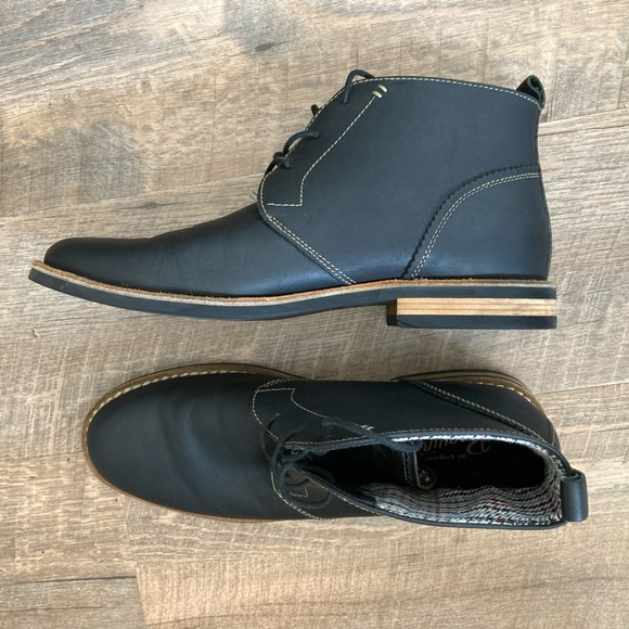 Original Penguin Other - Original Penguin by Munsingwear | ‘Merle’ Black Leather Chukka Boots